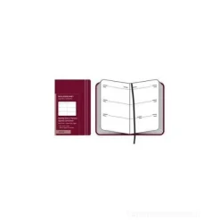 Moleskine agenda settimanale 2012 copertina rigida bordeaux Dimensioni 6x 10 cm