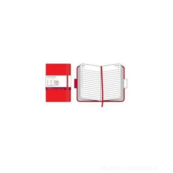 Moleskine large diary. Agenda giornaliera 2010 copertina rigida rossa