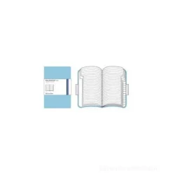 Moleskine large. Rubrica Volant copertina azzurra
