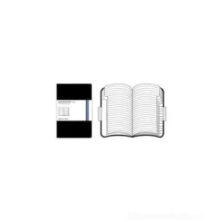 Moleskine large. Rubrica Volant copertina nera