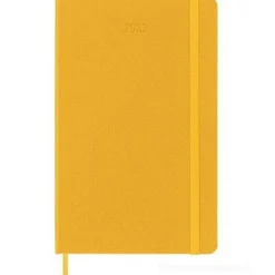 Moleskine 12 mesi - Agenda giornaliera arancione - Large copertina rigida 2023