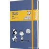 Moleskine 12 mesi - Agenda giornaliera Limited Edition Peanuts blu - Large copertina rigida 2021
