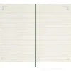 Moleskine 12 mesi - Agenda giornaliera verde mirto - Large copertina rigida 2024