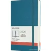 Moleskine 12 mesi - Agenda giornaliera verde - Large copertina rigida 2020