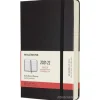 Moleskine 18 mesi - Agenda giornaliera nera - Large copertina rigida 2021-2022