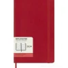 Moleskine 12 mesi - Agenda giornaliera rosso scarlatto - Large copertina morbida 2024