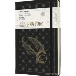 Moleskine 18 mesi - Agenda giornaliera Limited Edition Harry Potter nero - Large copertina rigida 2021-2022