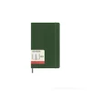 Moleskine 12 mesi - Agenda giornaliera verde mirto - Large copertina morbida 2024
