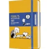 Moleskine 12 mesi - Agenda giornaliera Limited Edition Peanuts arancione - Pocket copertina rigida 2021