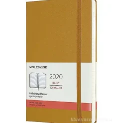 Moleskine 12 mesi - Agenda giornaliera giallo - Large copertina rigida 2020