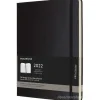 Moleskine 12 mesi - Agenda Pro settimanale verticale nero - Extra Large copertina rigida 2022