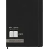 Moleskine 12 mesi - Agenda Pro settimanale verticale nero - Extra Large copertina rigida 2024