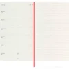 Moleskine 18 mesi - Agenda settimanale rosso scarlatto - Large copertina morbida 2023-2024