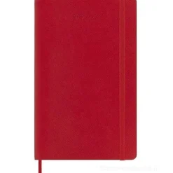 Moleskine 18 mesi - Agenda settimanale rosso scarlatto - Large copertina morbida 2022-2023