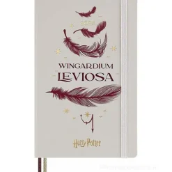 Moleskine 12 mesi - Agenda settimanale Limited Edition Incantesimi Harry Potter Wingardium Leviosa - Large copertina rigida fosforescente 2025