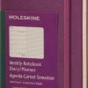 Moleskine 2017 12 mesi - Agenda settimanale viola - Pocket Copertina rigida