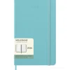 Moleskine 12 mesi - Agenda settimanale acquamarina - Large copertina rigida 2026