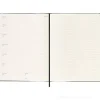 Moleskine 18 mesi - Agenda settimanale nera - Extra Large copertina rigida 2023-2024