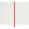 Moleskine 18 mesi - Agenda settimanale rosso scarlatto - Pocket copertina morbida 2023-2024