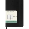 Moleskine 18 mesi - Agenda settimanale nero - Pocket copertina morbida 2025-2026