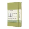 Moleskine 18 mesi - Agenda settimanale verde - Pocket copertina rigida 2018-2019