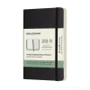 Moleskine 18 mesi - Agenda settimanale nera - Pocket copertina morbida 2018-2019
