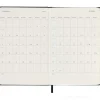 Moleskine 12 mesi - Agenda settimanale orizzontale nero - Pocket copertina rigida 2023