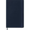 Moleskine 18 mesi - Agenda settimanale blu zaffiro - Large copertina rigida 2022-2023