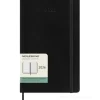 Moleskine 12 mesi - Agenda settimanale nero - Large copertina morbida 2026