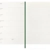 Moleskine 12 mesi - Agenda settimanale verde mirto - Large copertina morbida 2026