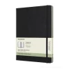 Moleskine 18 mesi - Agenda settimanale nera - Extra large copertina rigida 2018-2019