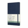 Moleskine 12 mesi - Agenda settimanale blu - Large copertina morbida 2020