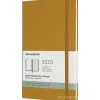 Moleskine 12 mesi - Agenda settimanale giallo - Large copertina rigida 2020
