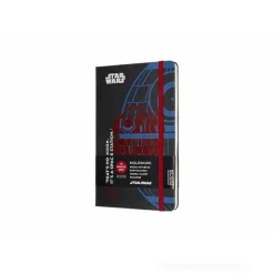 Moleskine 18 mesi - Agenda settimanale Limited Edition Star Wars Death Star - Large copertina rigida 2019-2020