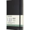Moleskine 12 mesi - Agenda settimanale nero - Large copertina rigida 2021