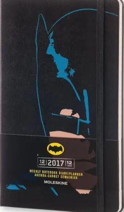 Moleskine 12 mesi - Agenda settimanale Batman - Large 2017