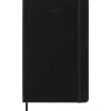 Moleskine 12 mesi - Agenda settimanale nero - Large copertina rigida 2023