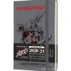 Moleskine 18 mesi - Agenda settimanale Limited Edition Alice in Wonderland grigio - Pocket copertina rigida 2020-2021