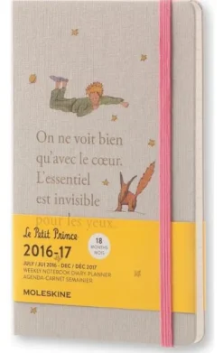 Moleskine 18 mesi - Agenda settimanale Piccolo Principe - Large 2016-2017