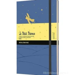 Moleskine 12 mesi - Agenda settimanale Limited Edition Il Piccolo Principe blu - Large copertina rigida 2022