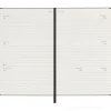 Moleskine 12 mesi - Agenda settimanale orizzontale nero - Pocket copertina rigida 2026