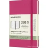 Moleskine 18 mesi - Agenda settimanale rosa bouganvillea - Pocket copertina rigida 2020-2021