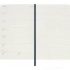 Moleskine 18 mesi - Agenda settimanale blu zaffiro - Pocket copertina morbida 2024-2025