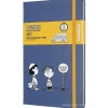 Moleskine 12 mesi - Agenda settimanale Limited Edition Peanuts blu - Large copertina rigida 2021