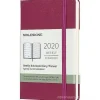 Moleskine 12 mesi - Agenda settimanale rosa - Pocket copertina rigida 2020