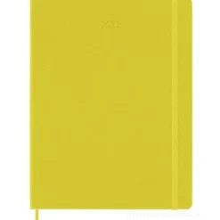 Moleskine 12 mesi - Agenda settimanale giallo paglia - Extra Large copertina rigida 2023