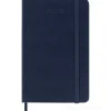Moleskine 18 mesi - Agenda settimanale blu zaffiro - Pocket copertina rigida 2022-2023