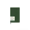 Moleskine 12 mesi - Agenda settimanale verde mirto - Large copertina morbida 2024