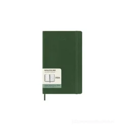 Moleskine 12 mesi - Agenda settimanale verde mirto - Large copertina morbida 2024