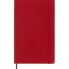Moleskine 18 mesi - Agenda settimanale rosso scarlatto - Large copertina rigida 2022-2023